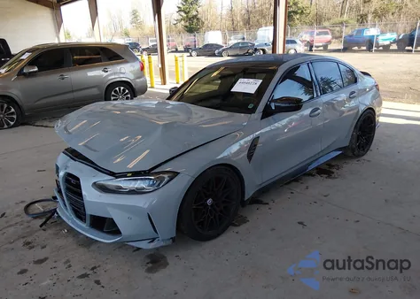 2023 BMW M3 Competition z USA, uszkodzony, nr VIN WBS33AY03PFN37704